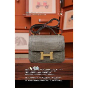 Constance 19 수제작 수입악어가죽