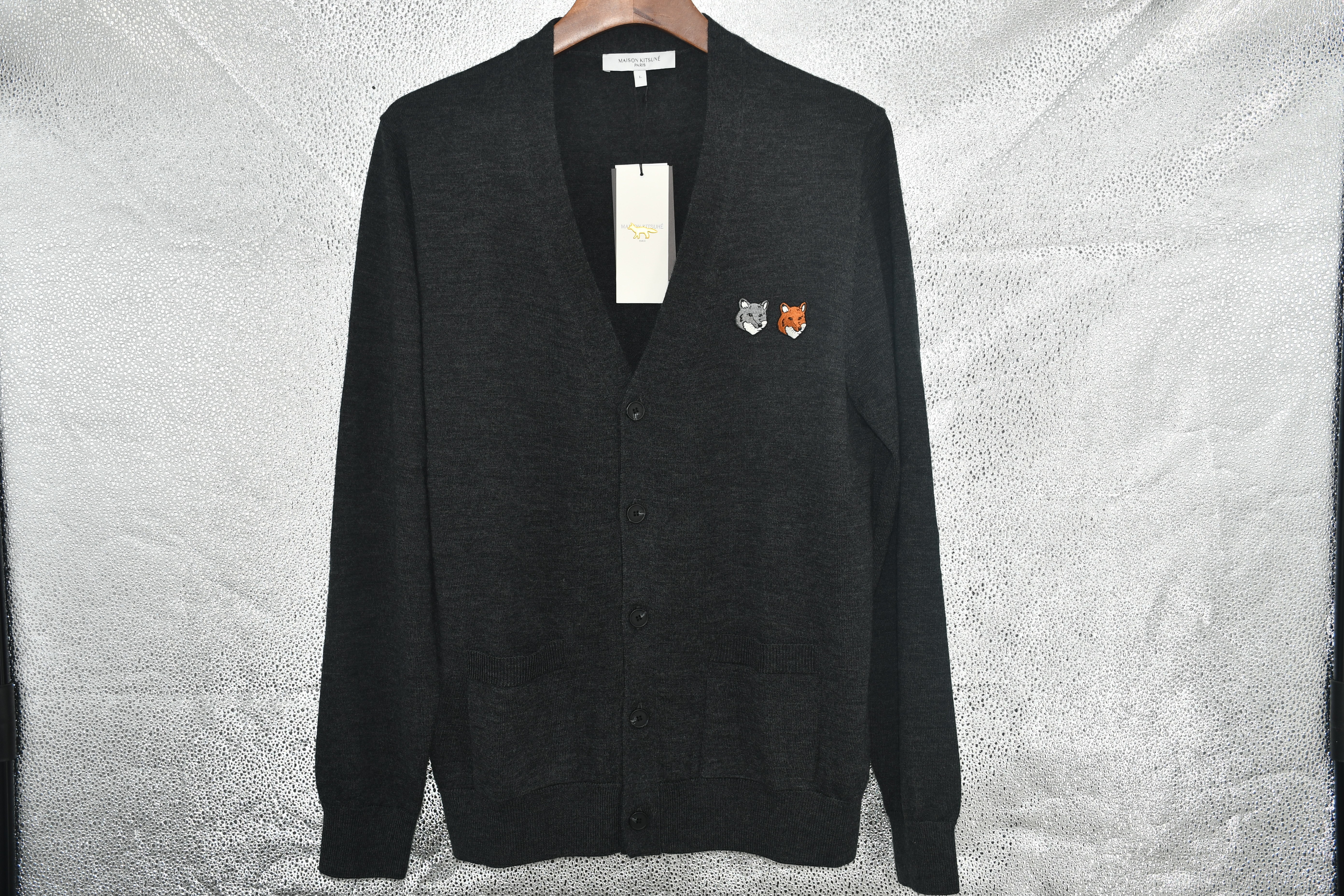 Maison Kitsune Wool cardigan