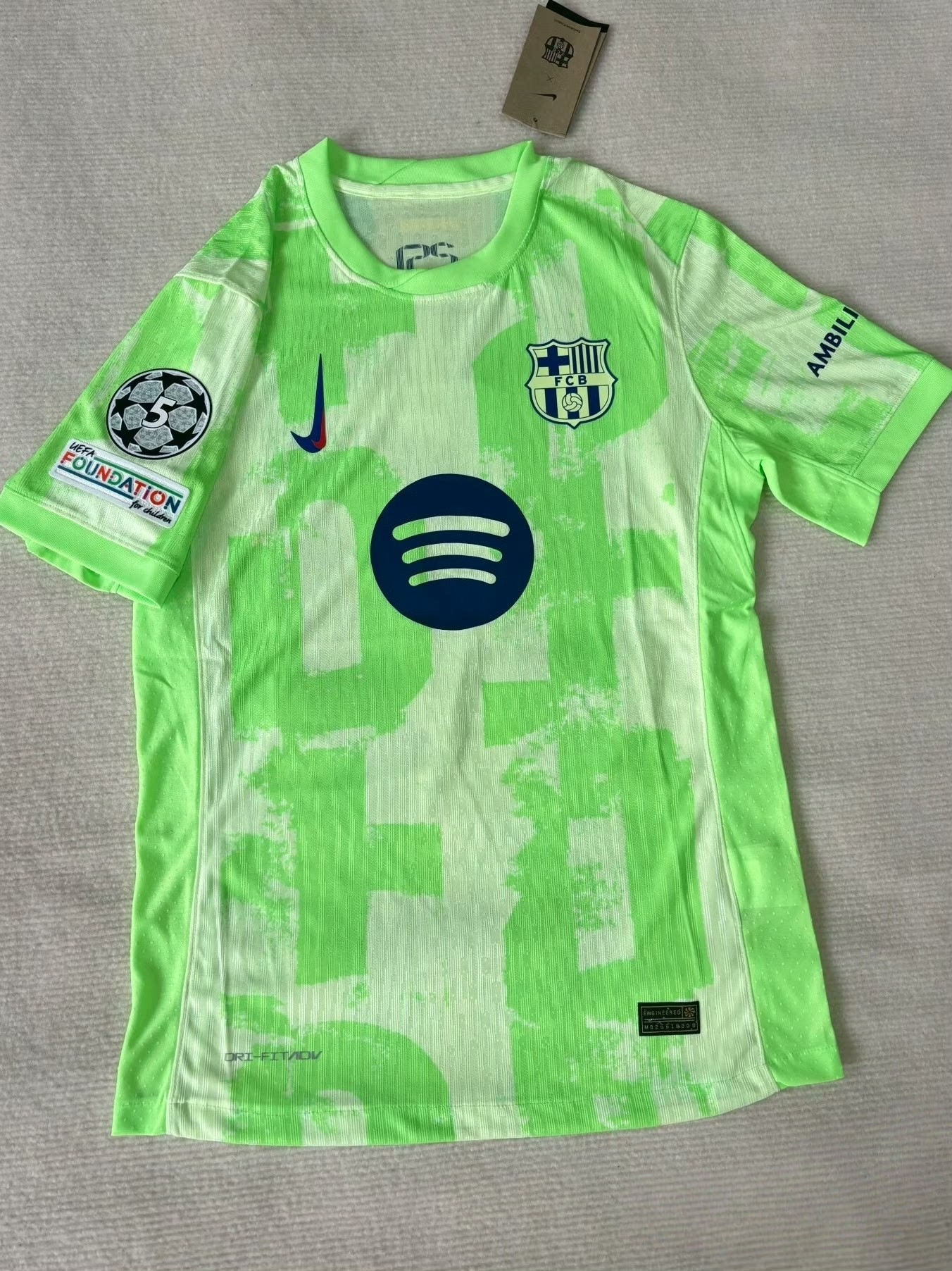 2425시즌 바르셀로나 어센틱 어웨이 유니폼
