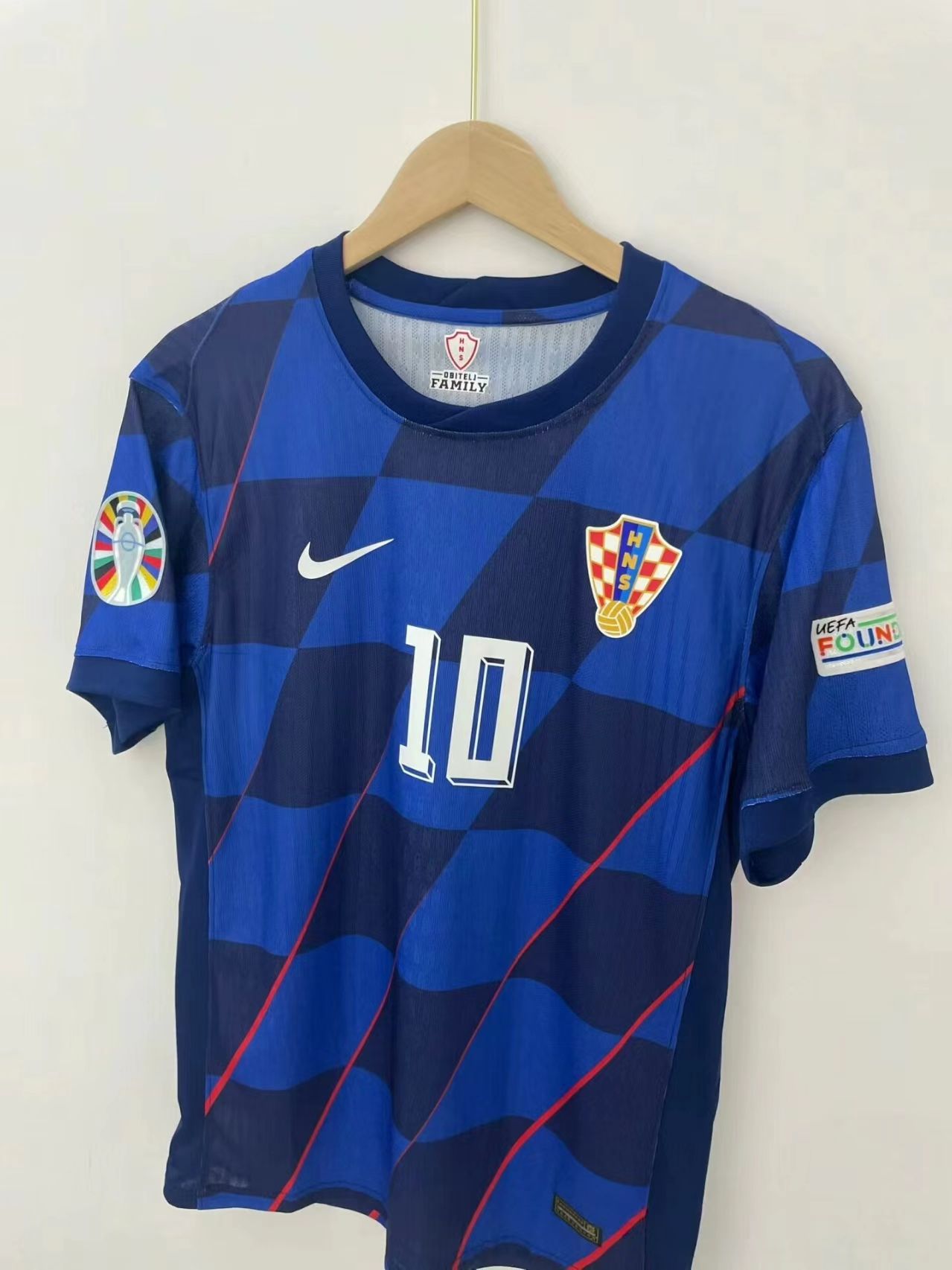 2425시즌 크로아티아 어센틱 어웨이 유니폼