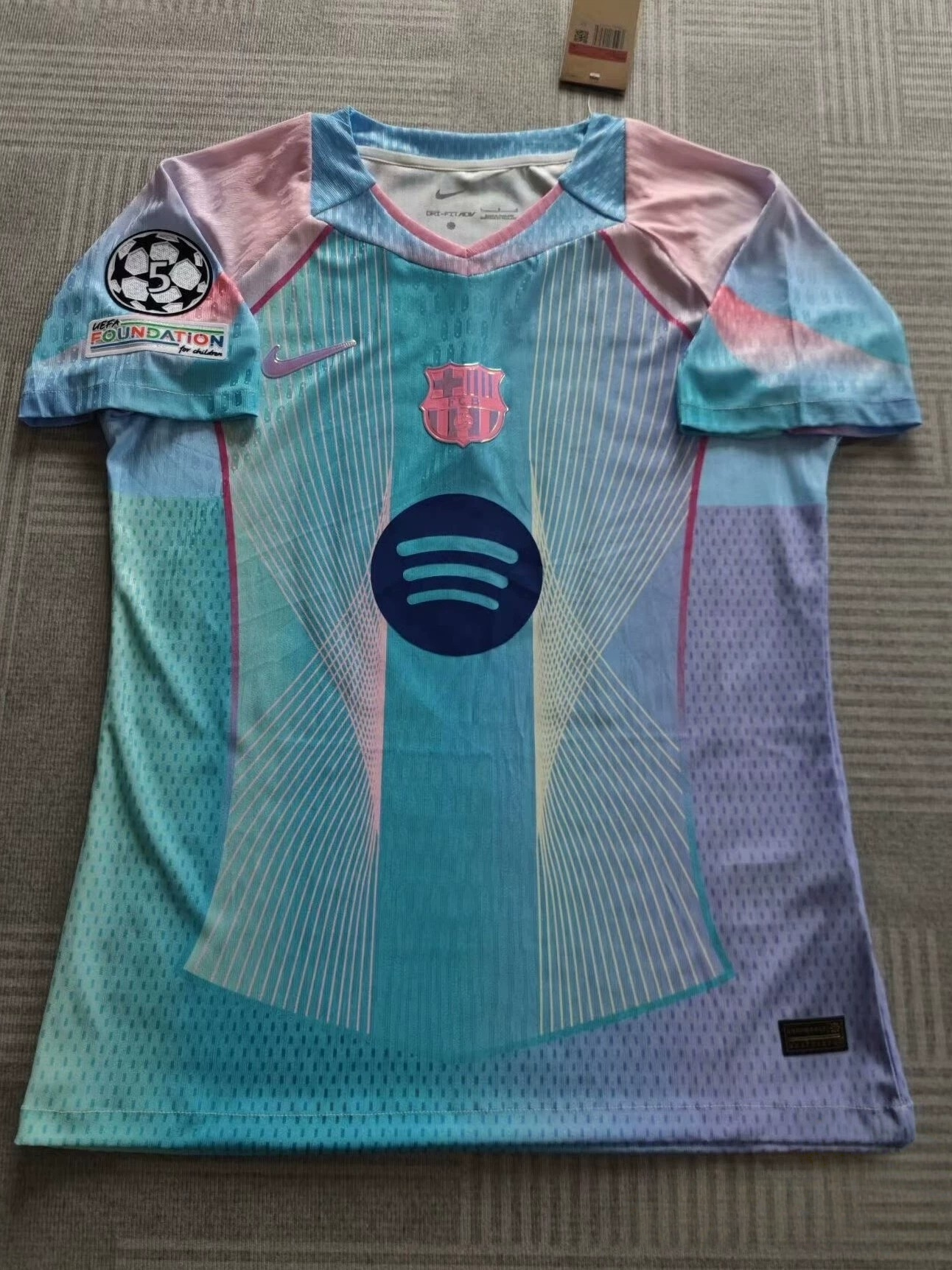 2526시즌 바르셀로나 어센틱 어웨이 유니폼