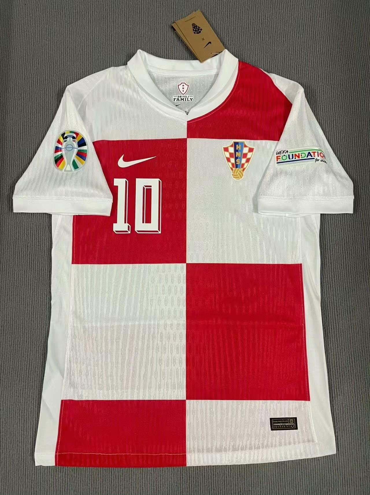 2425시즌 크로아티아 어센틱 홈 유니폼