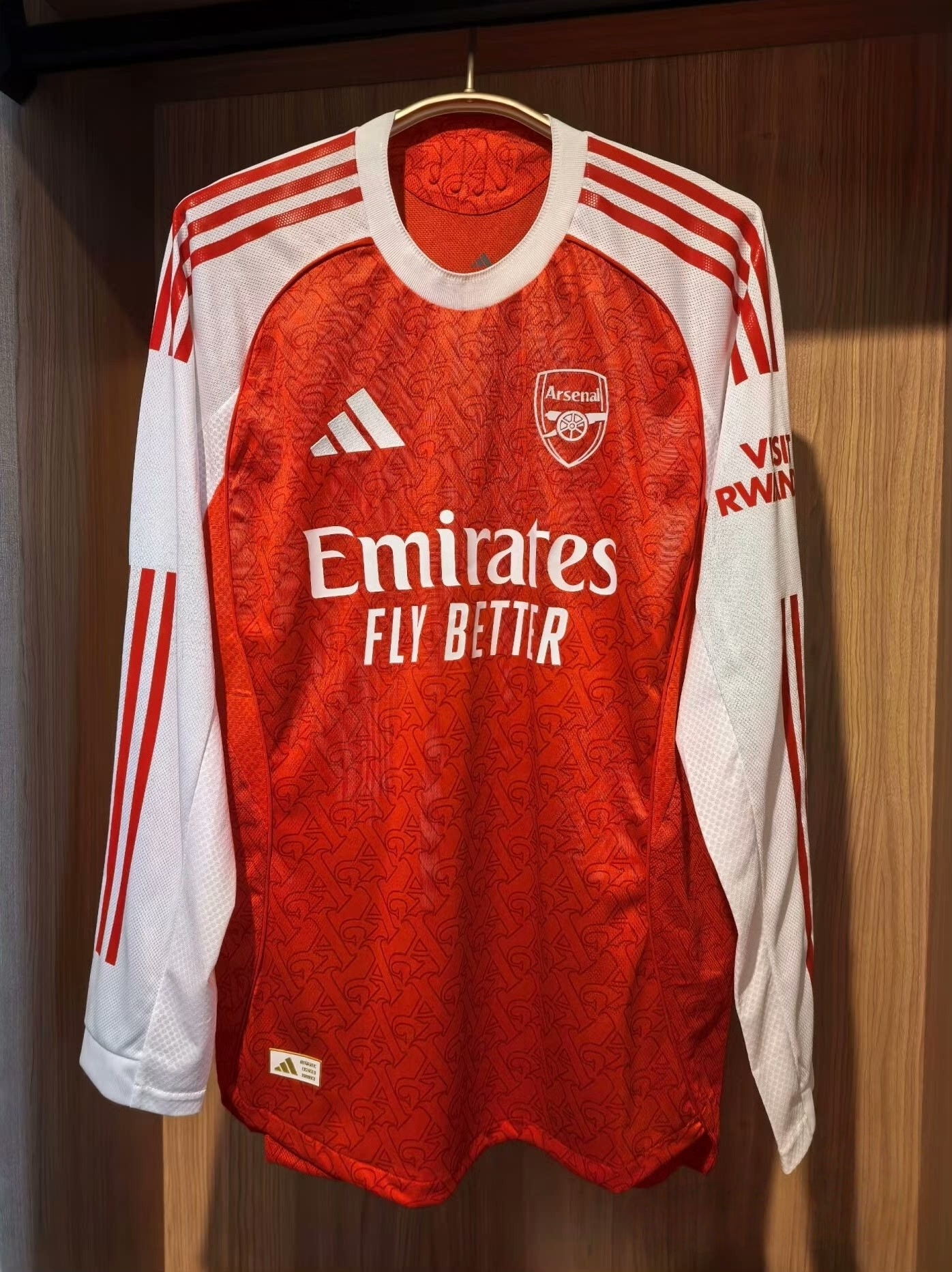 2526시즌 아스널 어센틱 홈 유니폼