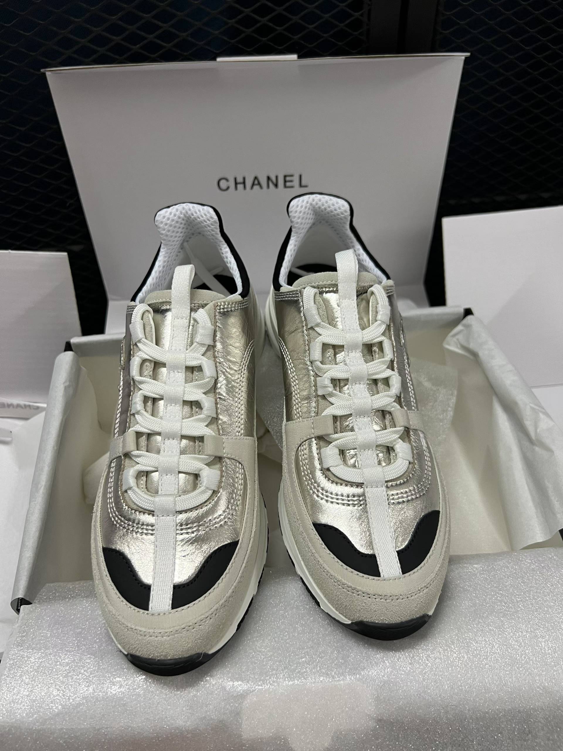 Chanel Shoes (Light golden color)