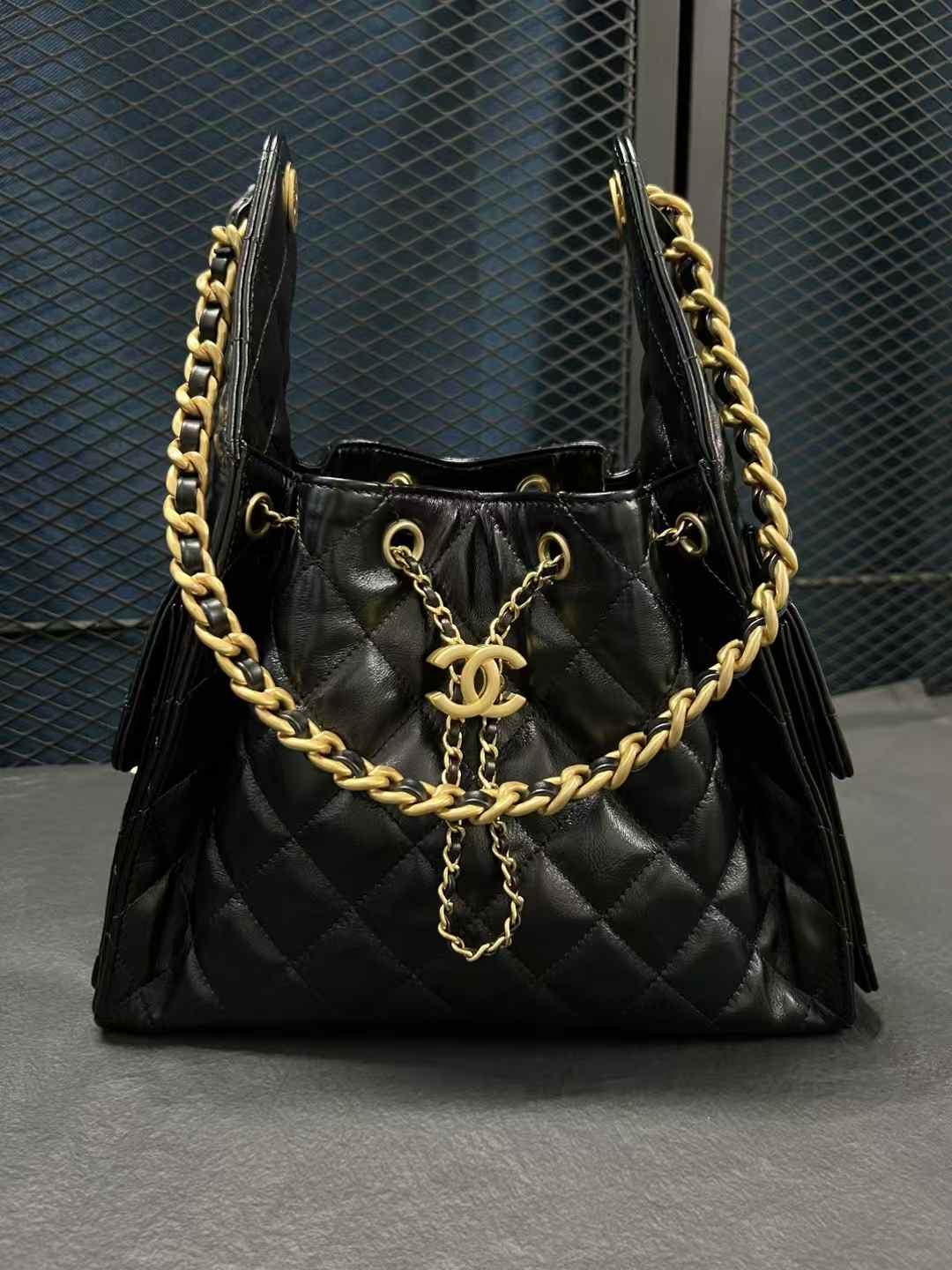 (정품급) 25bag 스몰 카프스킨（30*26*14cm）